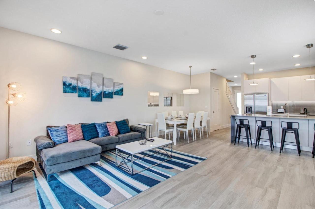 Modern Townhouse Near Disney With Heated Pool Orlando Kültér fotó