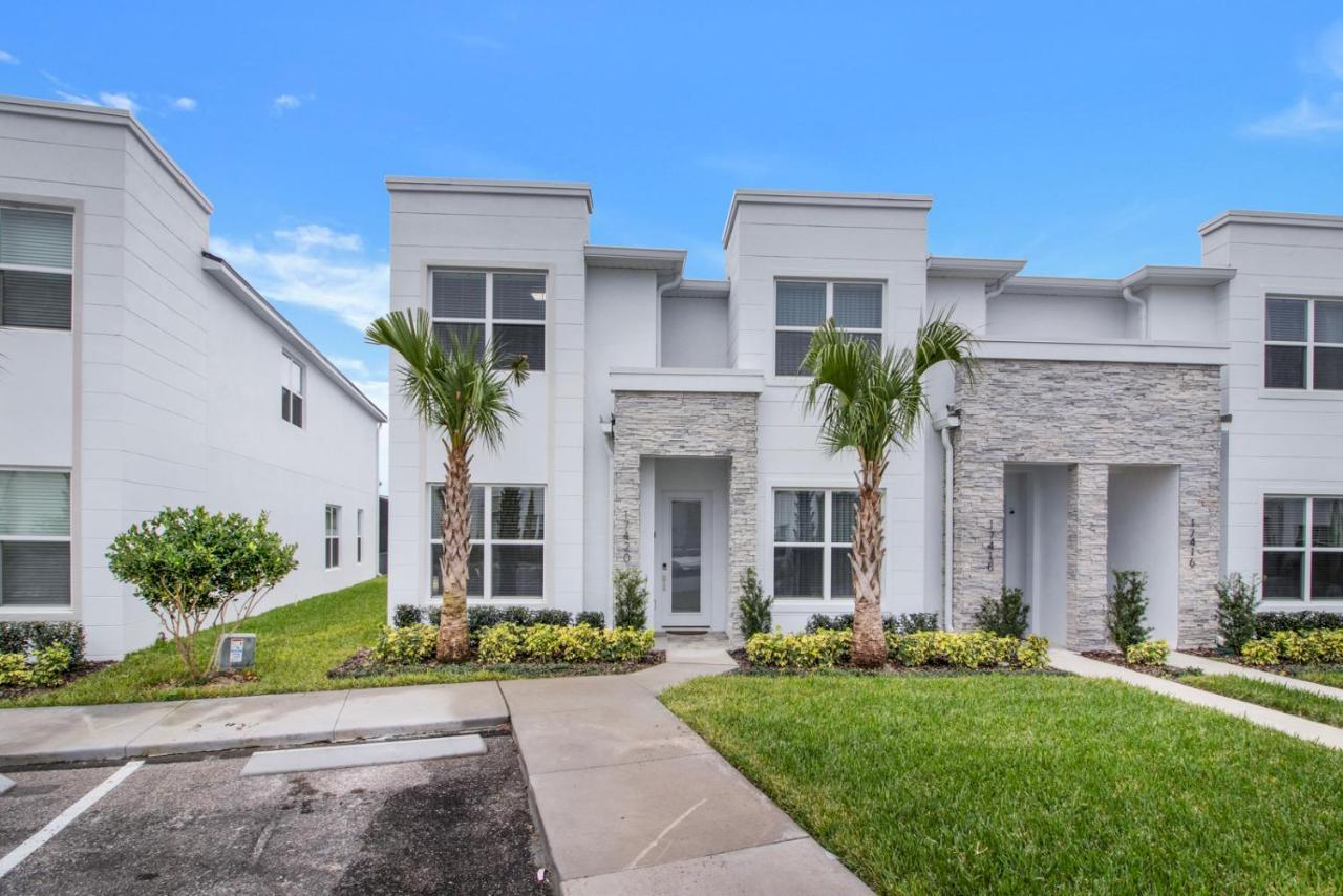 Modern Townhouse Near Disney With Heated Pool Orlando Kültér fotó